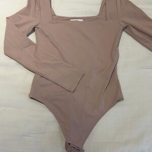 Babaton Contour Bodysuit in Taupe
